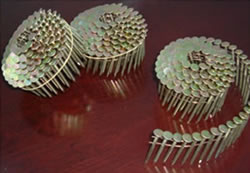 Mild Steel Galv. Coil Nails with Round Head