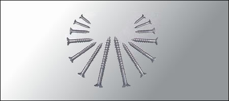 Galvanized iron nails for wooden fastening